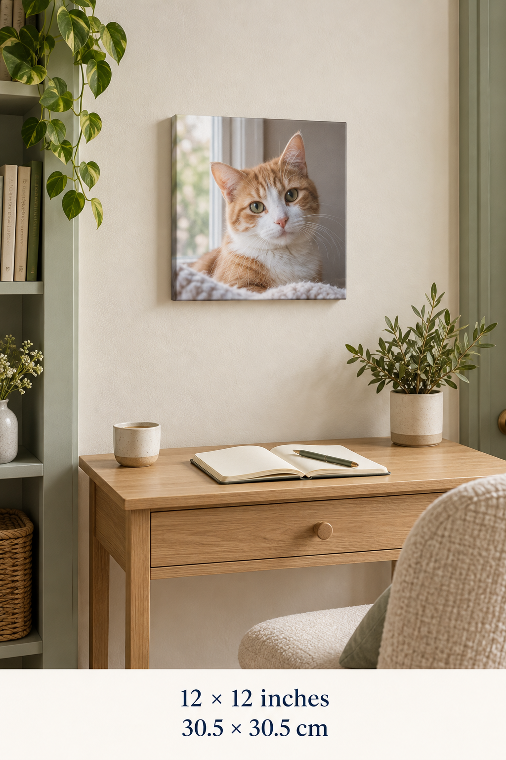 Personalised Photo Canvas Print – 38 mm Gallery Wrap