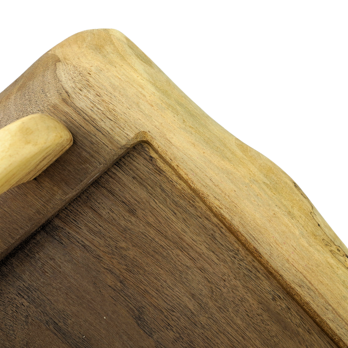 Walnut Tray with walnut feature handles