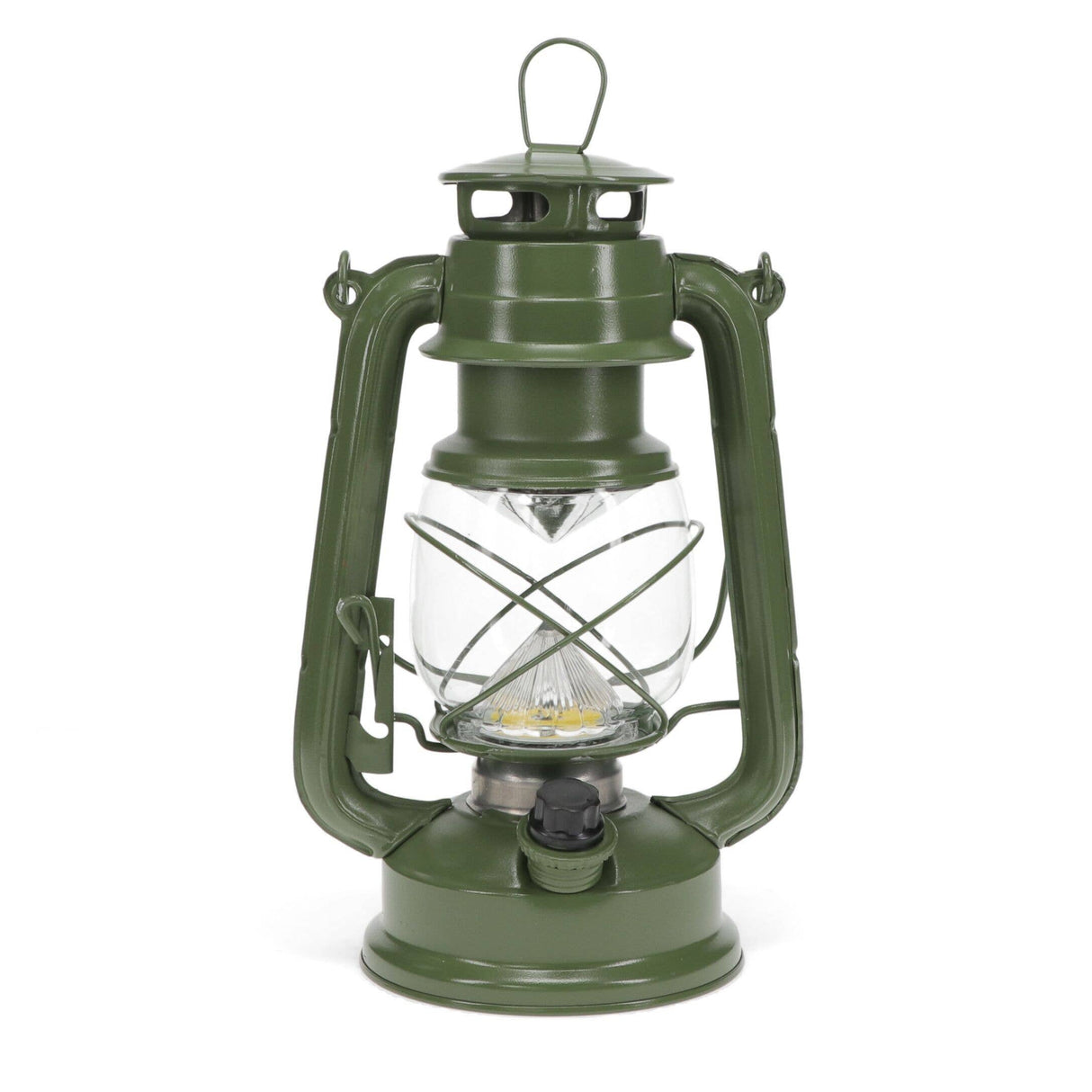 Green lantern on a white background