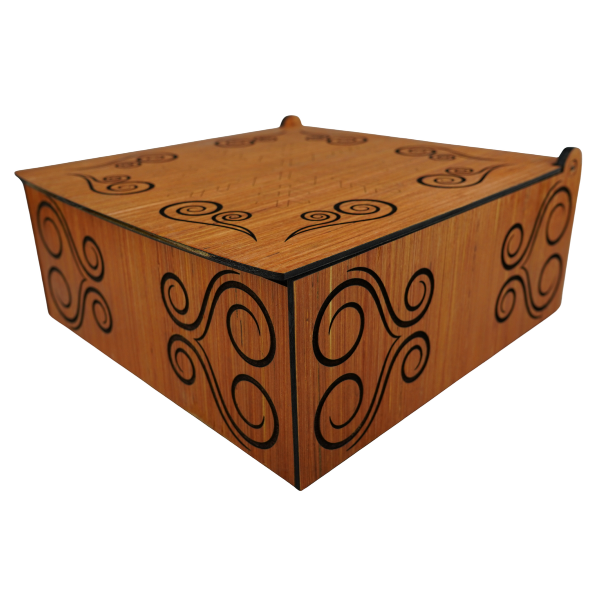 Christmas Advent Village (Cherry wood) including Festive 24 Filler Pack