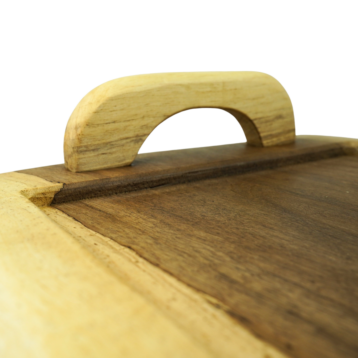 Walnut Tray with walnut feature handles