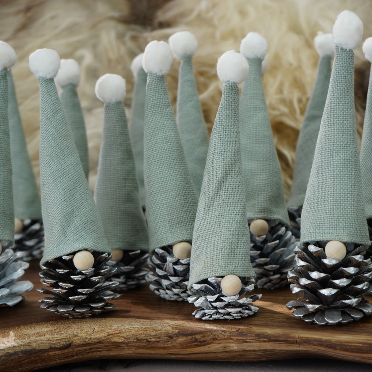 Christmas Pinecone Gonks