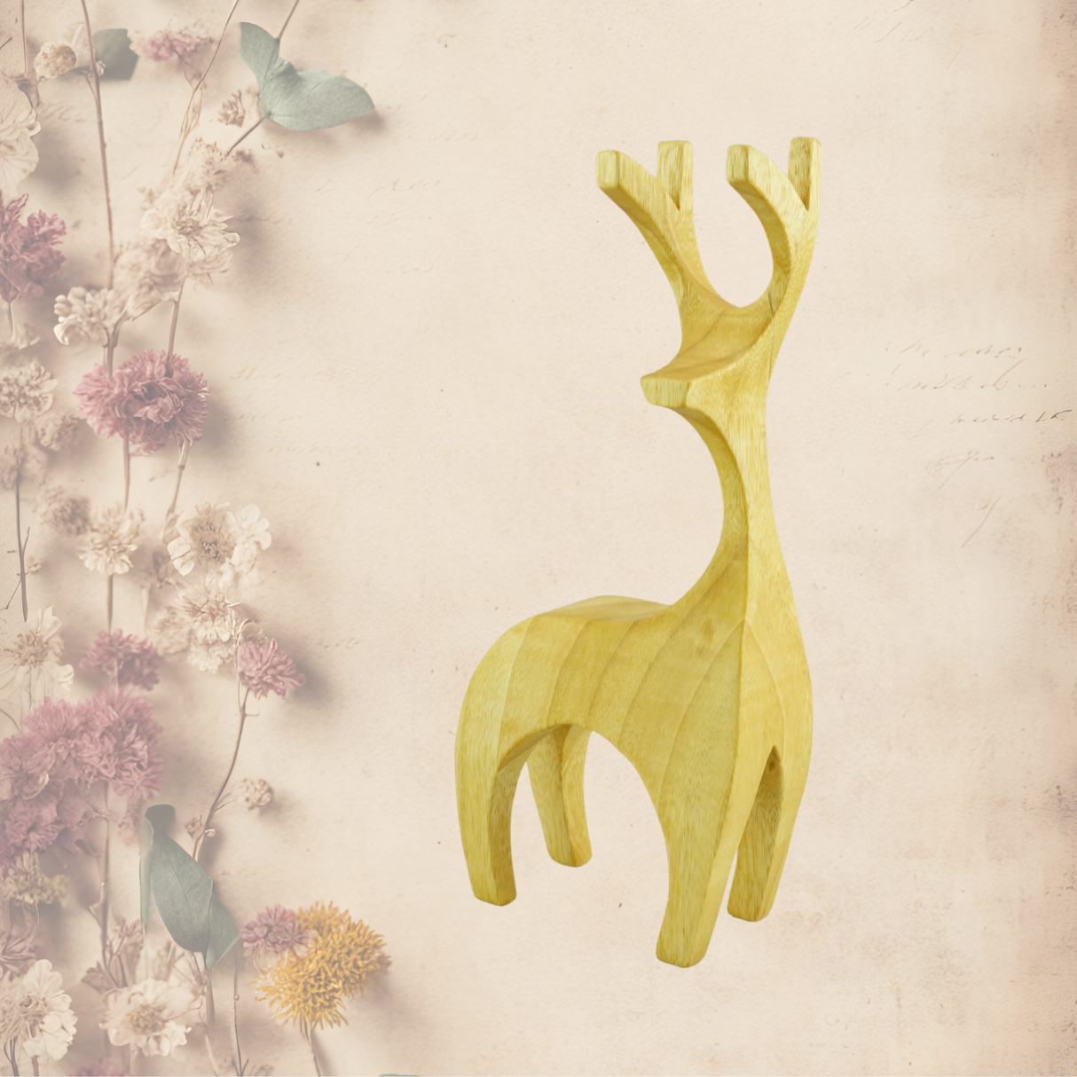 Medium Handcrafted Reindeer 017