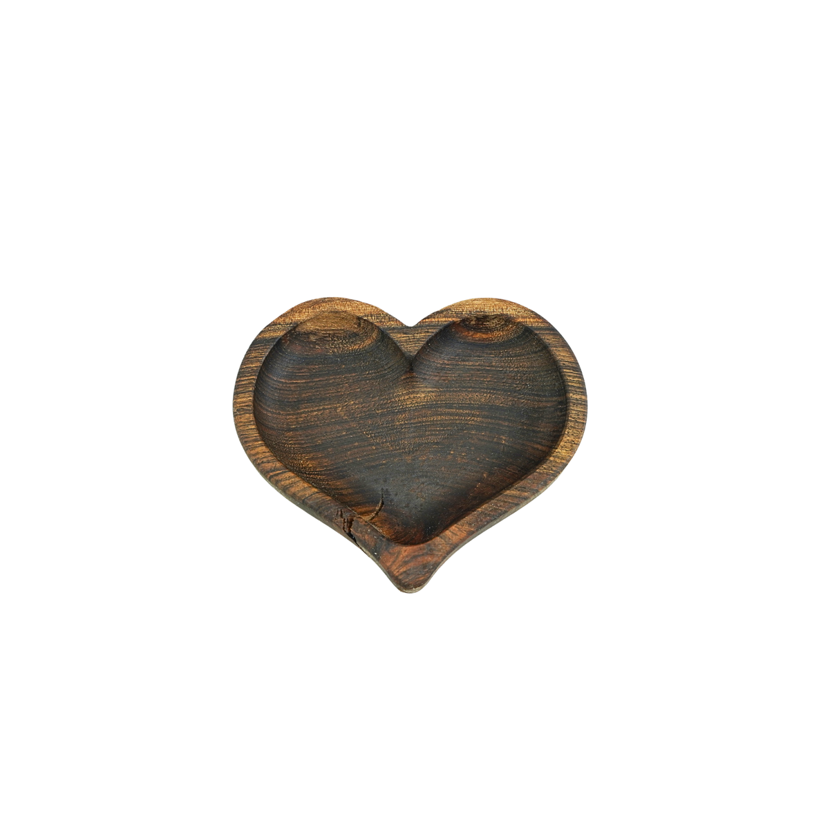 Walnut Tray - Small Heart