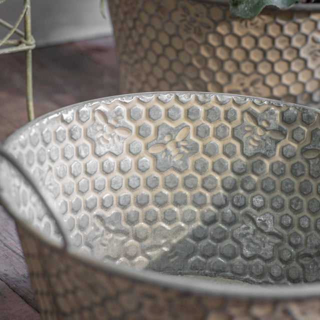 Hawthorn Honeycomb Planters – Set of 3