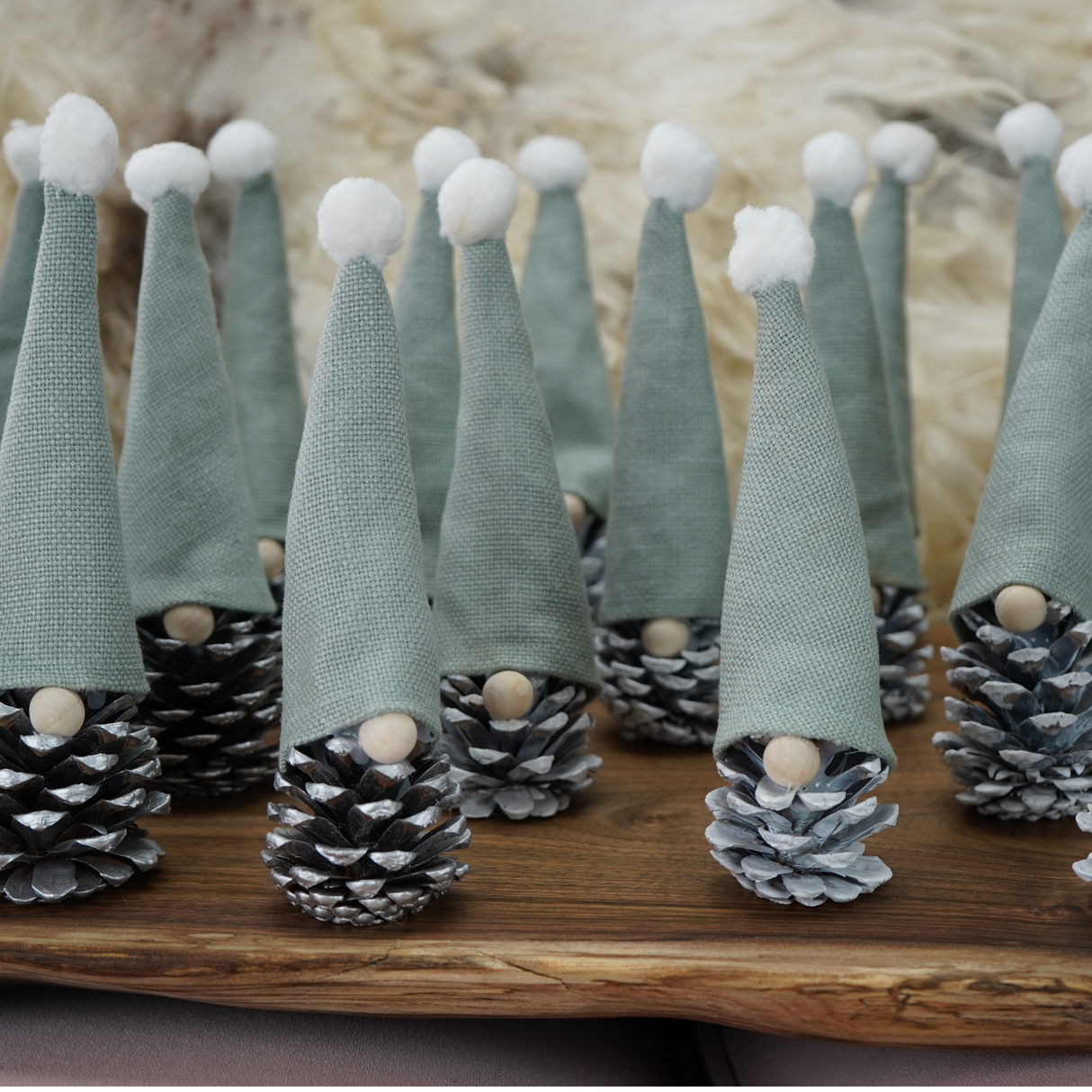 Christmas Pinecone Gonks