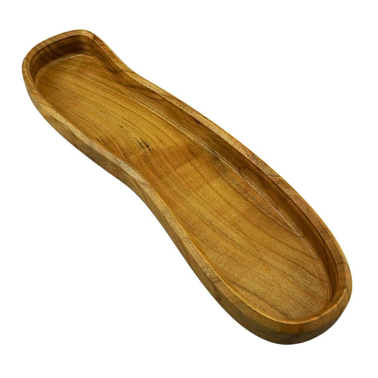 Wavy Light Oak Tray