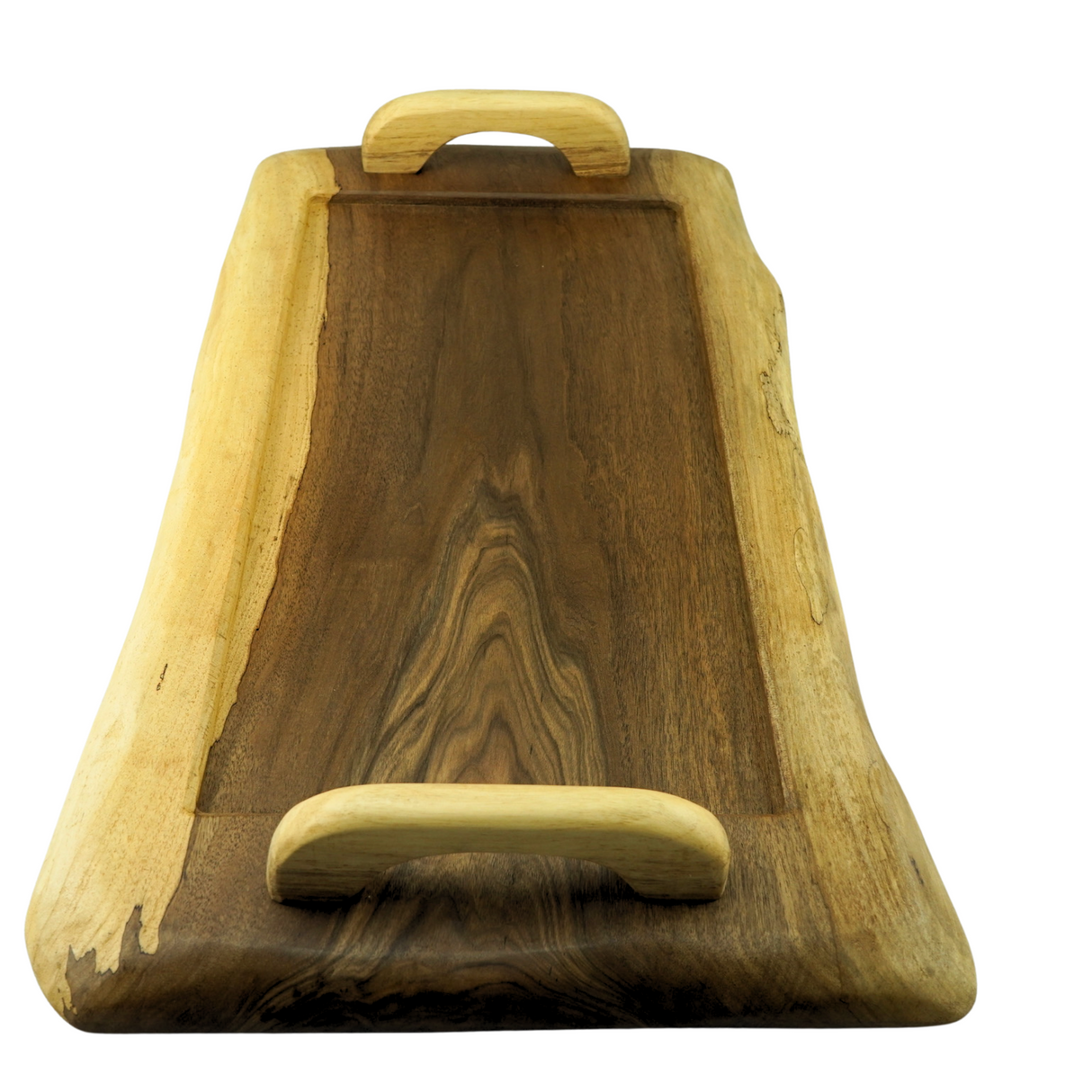 Walnut Tray with walnut feature handles