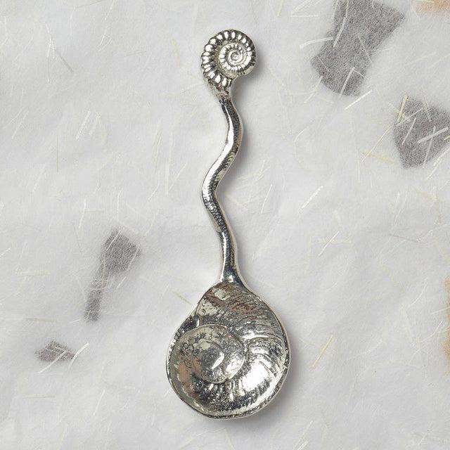 Ammonite Fossil Small Pewter Spoon