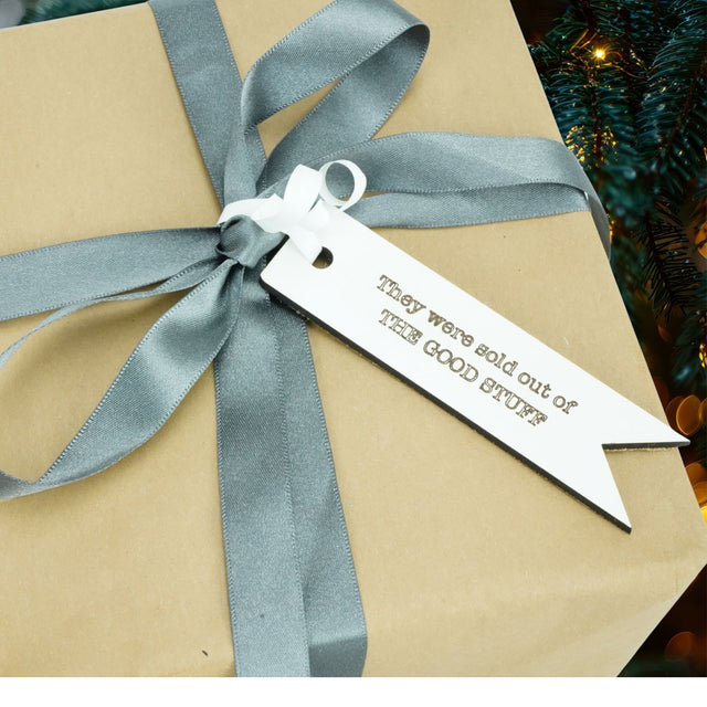 Christmas Gifts Tags (with a side of eye-roll)