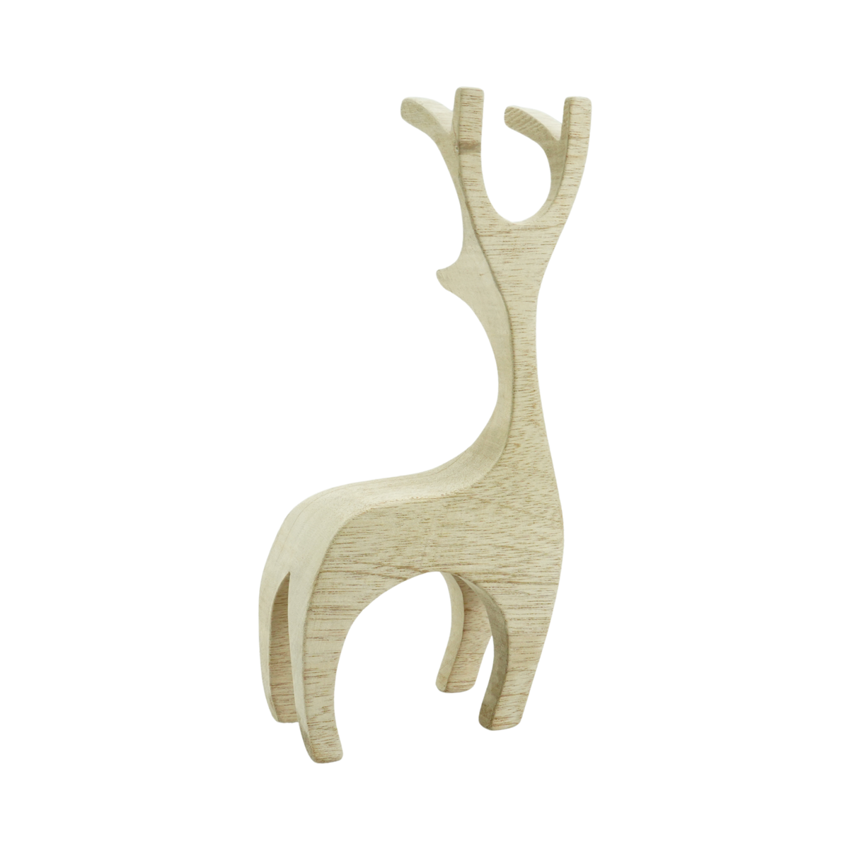 Handcrafted Hardwood Reindeer