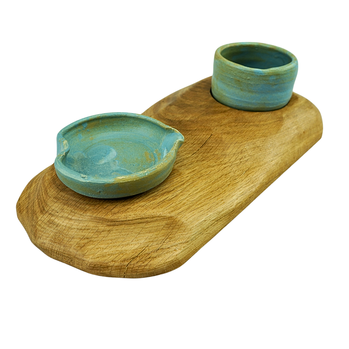 Salt pot and spoon rest