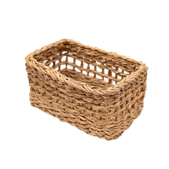 Dharla Handwoven Seagrass Storage Baskets – Set of 3