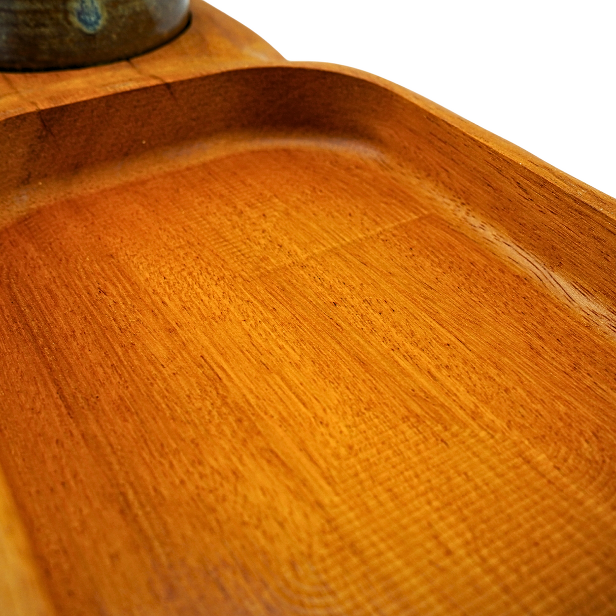 Stoneware Dipping Pot with tray