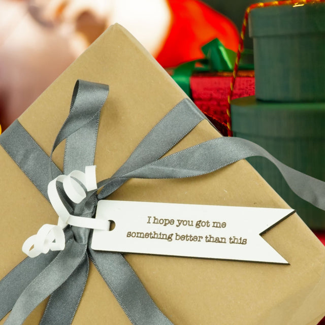 Christmas Gifts Tags (with a side of eye-roll)