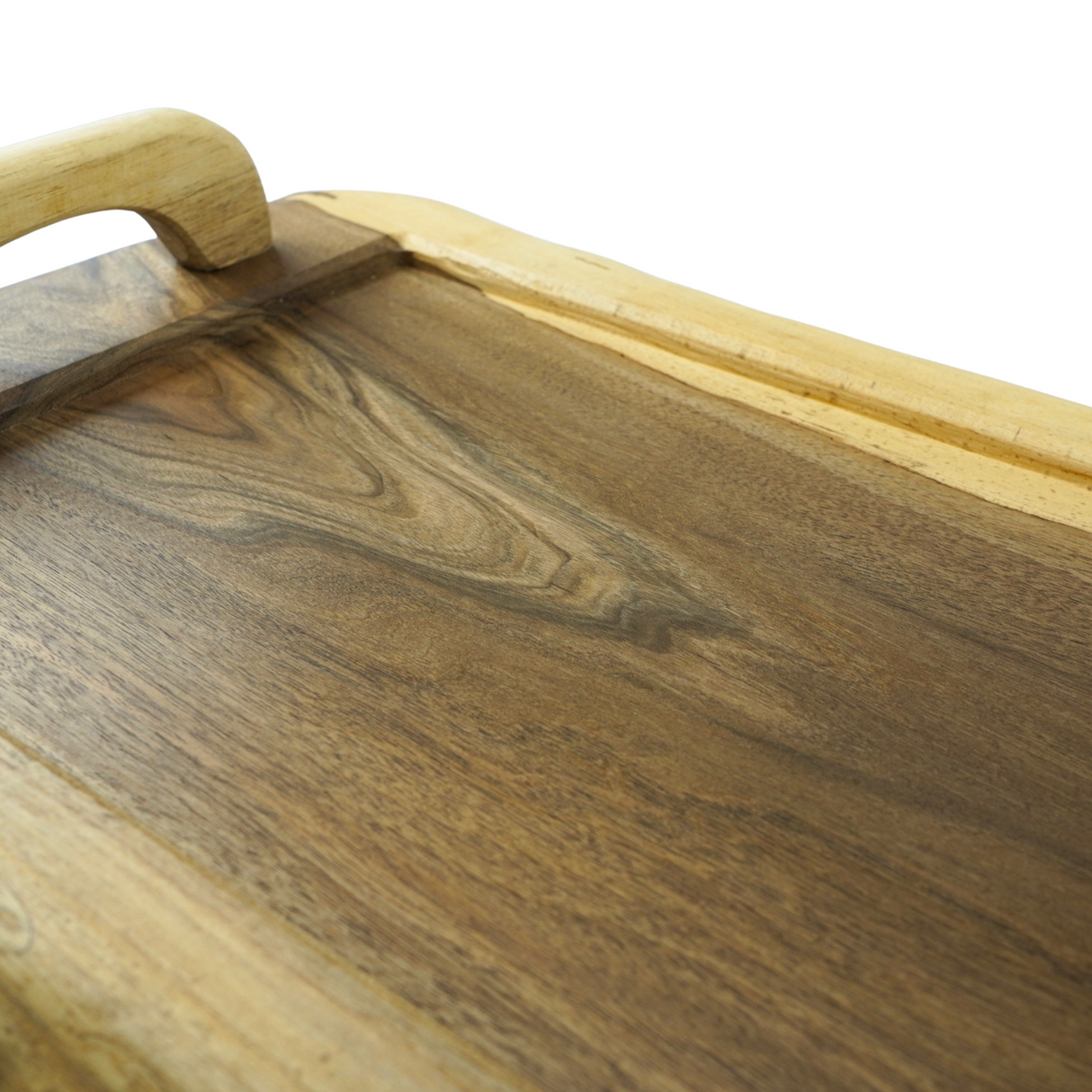 Walnut Tray with walnut feature handles
