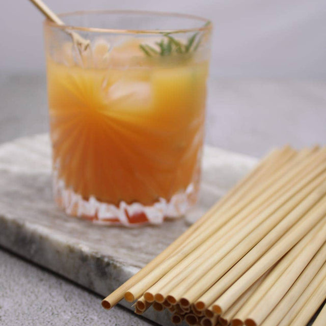 Wheat Drinking Straws – Natural Biodegradable Eco Straws