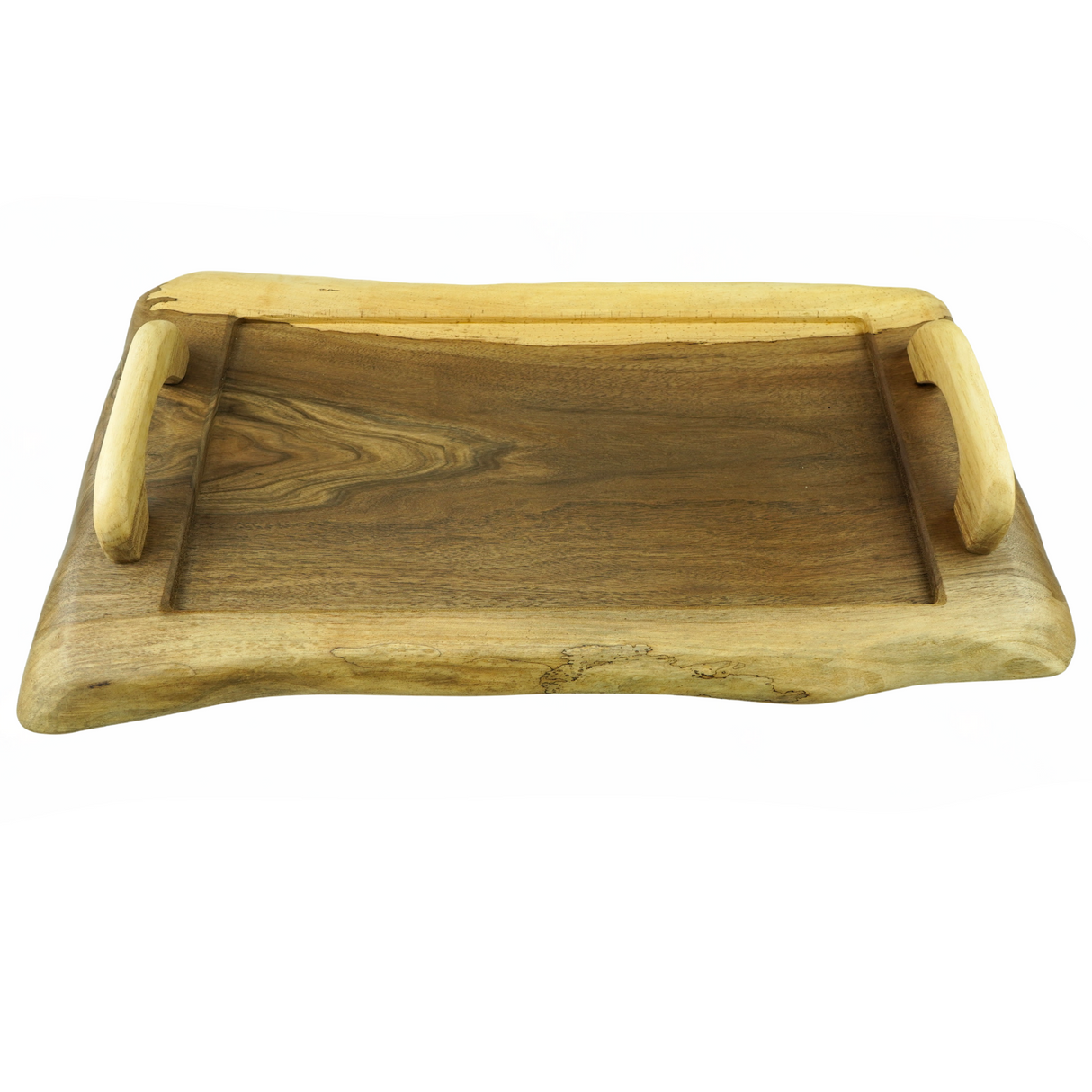 Walnut Tray with walnut feature handles