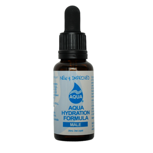 Aqua hydration male