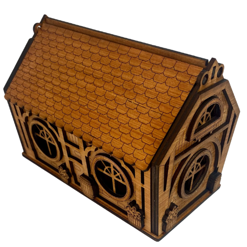 Fairy House with Opening Roof