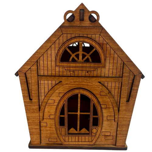 Fairy House with Opening Roof