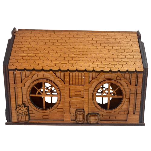 Fairy House with Opening Roof
