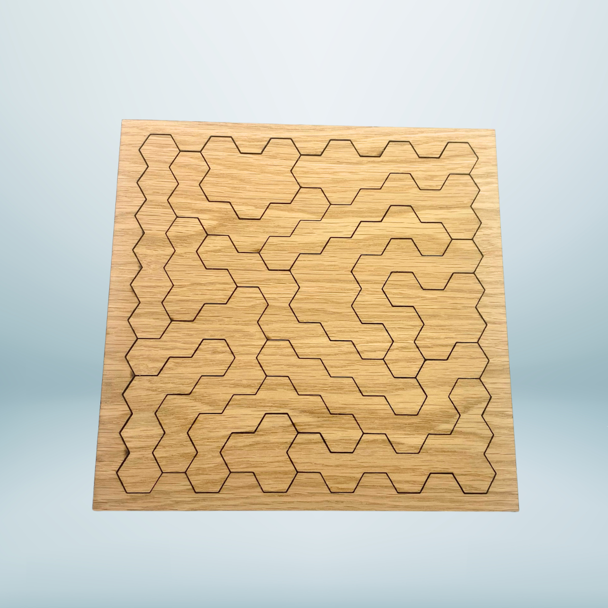 Tessellation-Herausforderungspuzzle: „Hard Hex Edition“