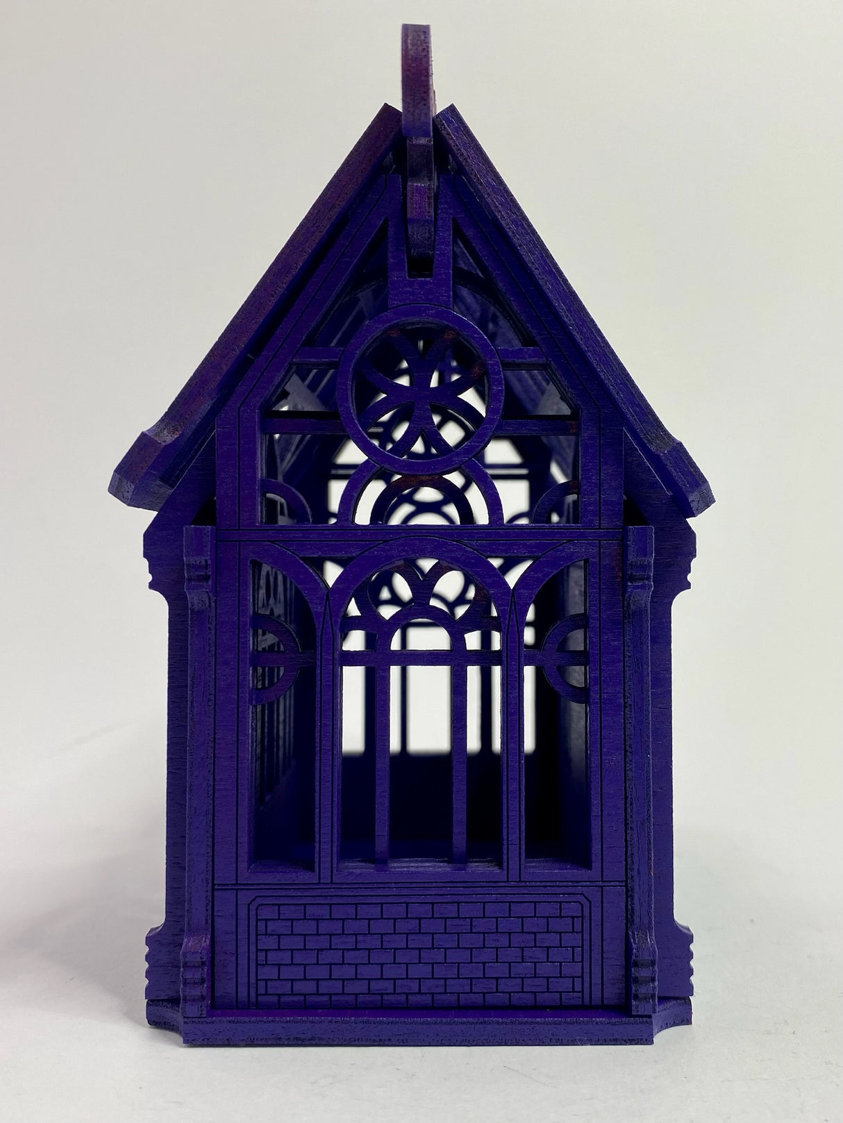 Petite Victorian Greenhouse Box "Purple Edition"