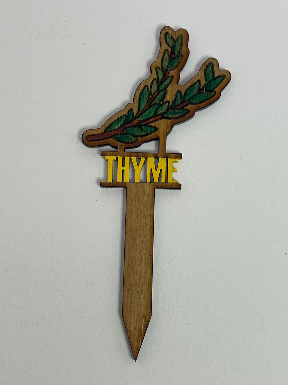 "Pick your own" Illustrated Hand-Painted Garden Plant Identifiers