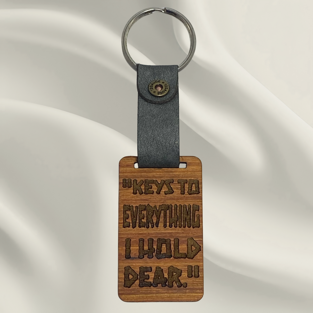 "Keys to everything I hold dear"