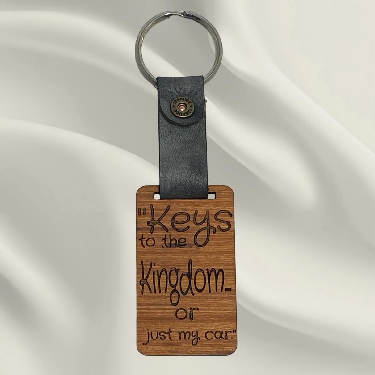 "Keys to the kingdom, or just my car"