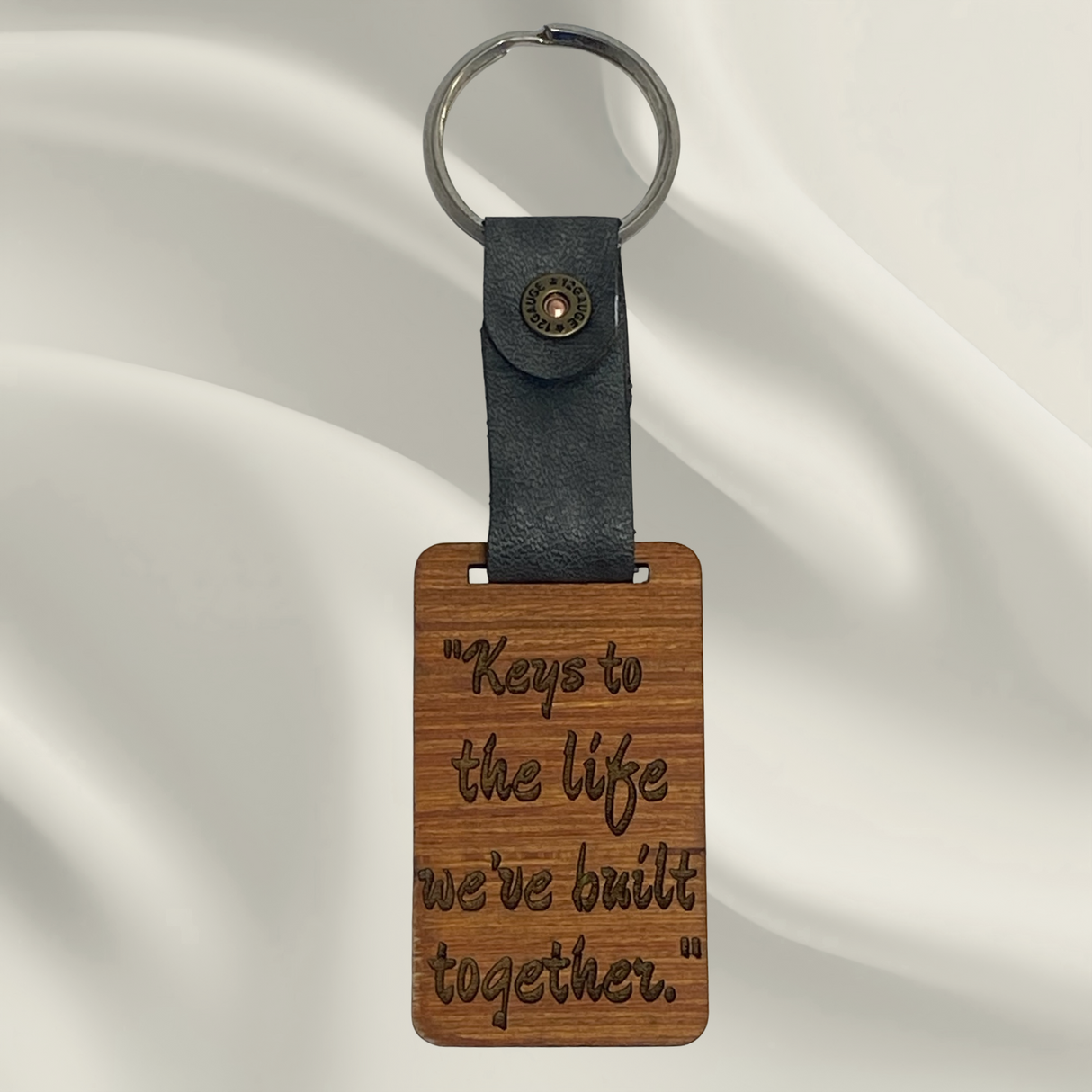 "Keys to the life we've built together"