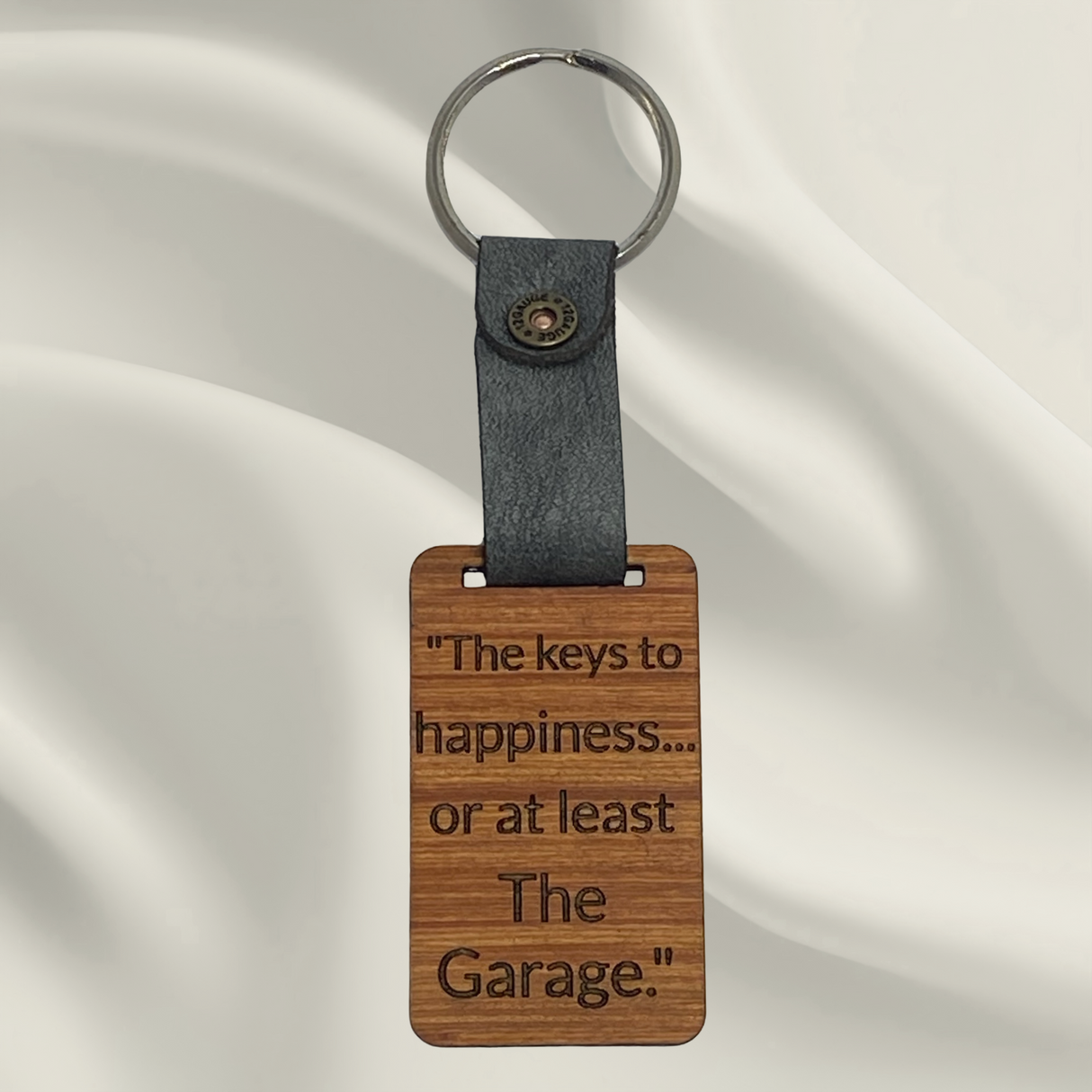 "The keys to happiness or at least the garage"