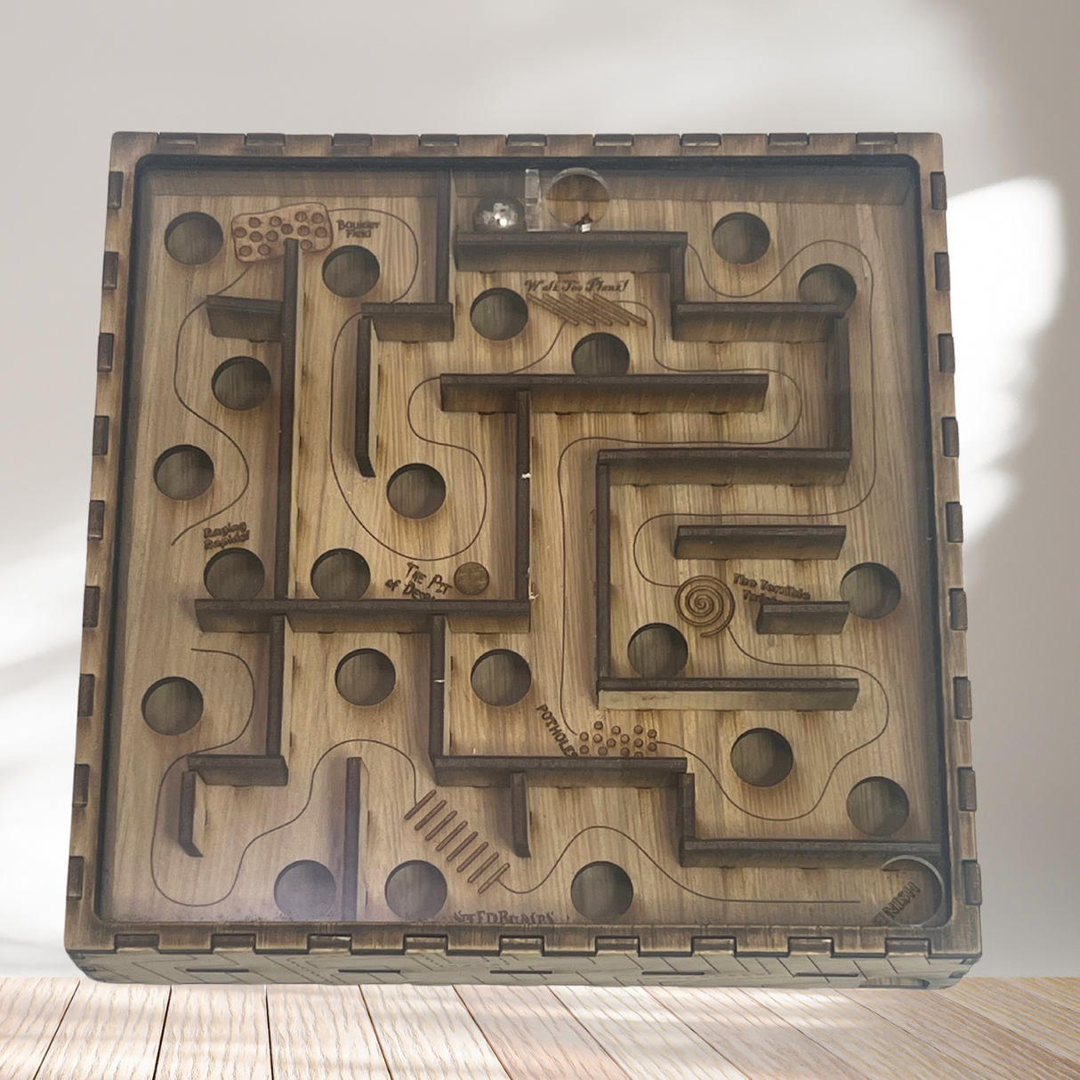 Wood Wonderer Marble Maze