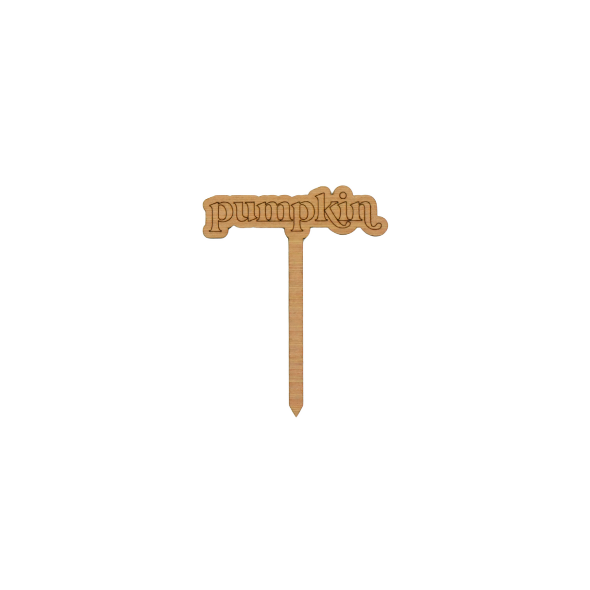 Wooden Garden Markers: Bubble Edition (set of 29)