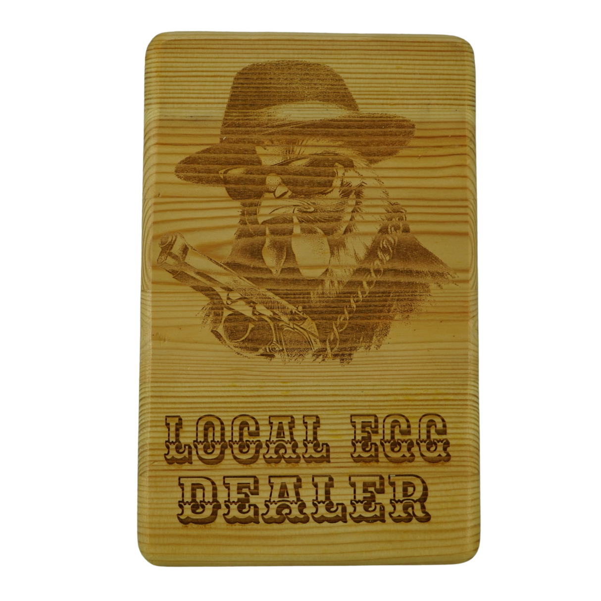 Local Egg Dealer (unpainted) - Wooden Sign