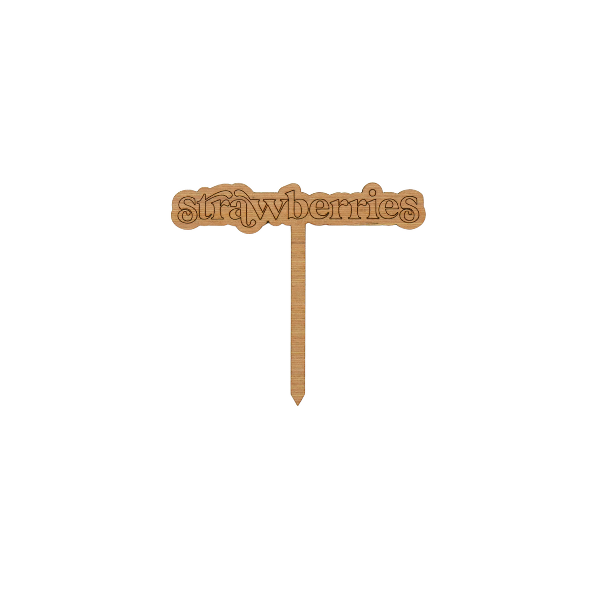 Wooden Garden Markers: Bubble Edition (set of 29)