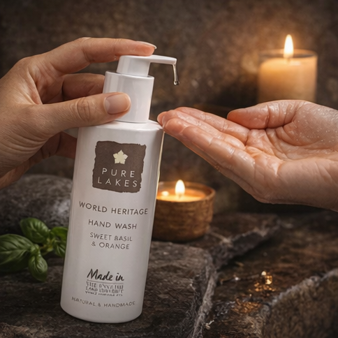 Pure Lakes World Heritage Hand Wash.