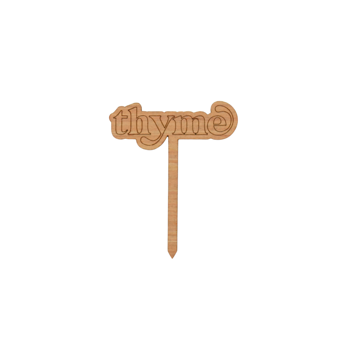 Wooden Garden Markers: Bubble Edition (set of 29)