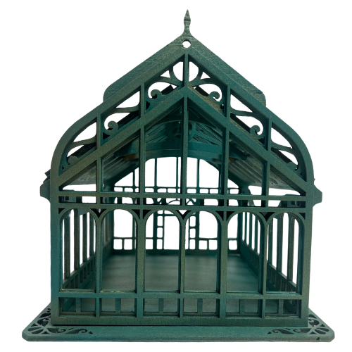 Victorian Greenhouse Box "Green Shimmer Edition"