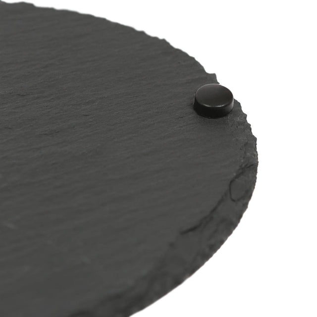 Oval Blank Slate House Sign - 20cm x 15cm