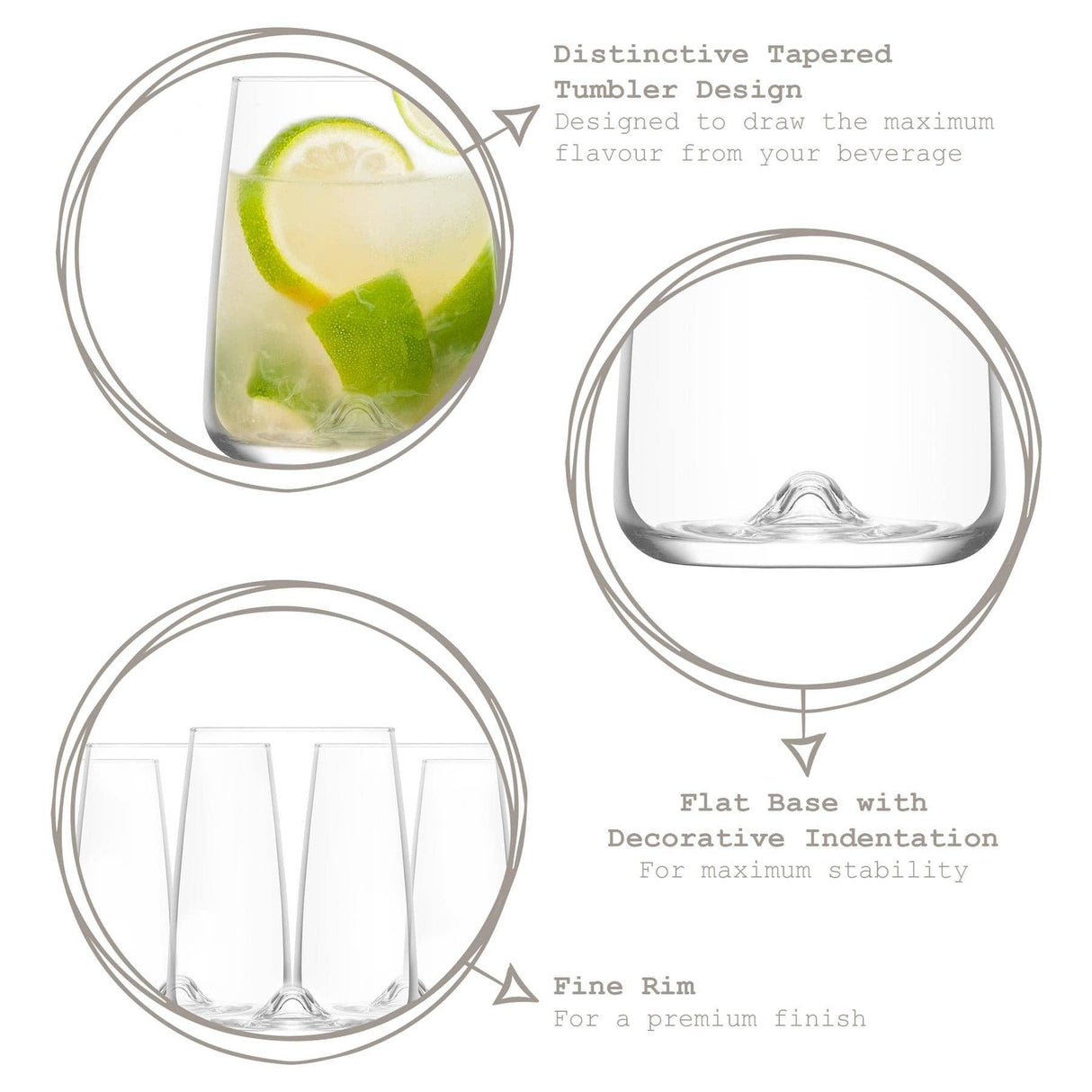 Nord Wide Highball Glass – 590ml