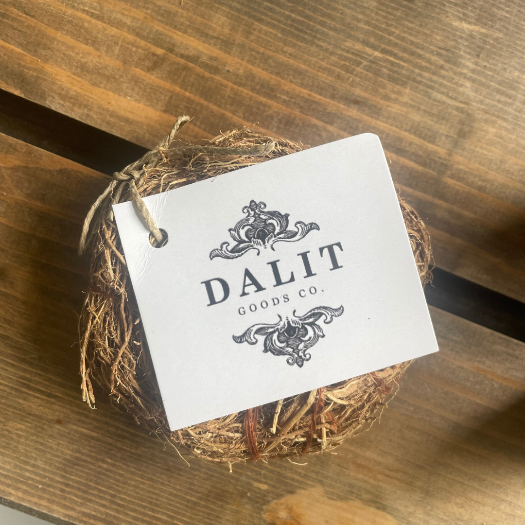 Vetiver Natural Root Bath Scrub | Natural Body Exfoliator