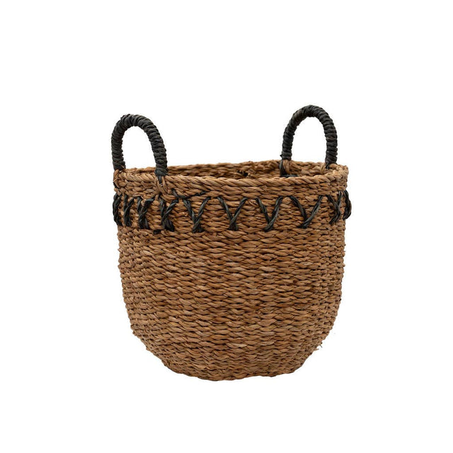 Haora Seagrass Storage Baskets with Tapered Base – Set of 3