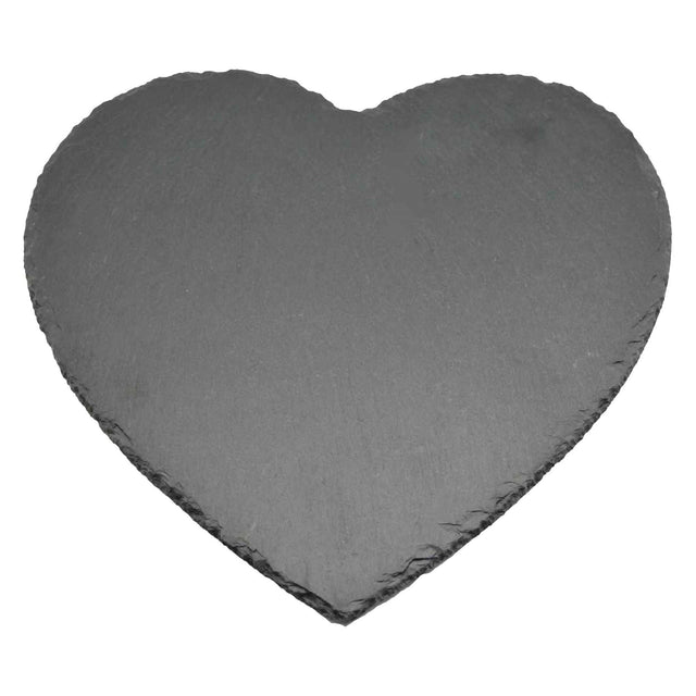 Heart Slate Placemat – Personalised Natural Slate
