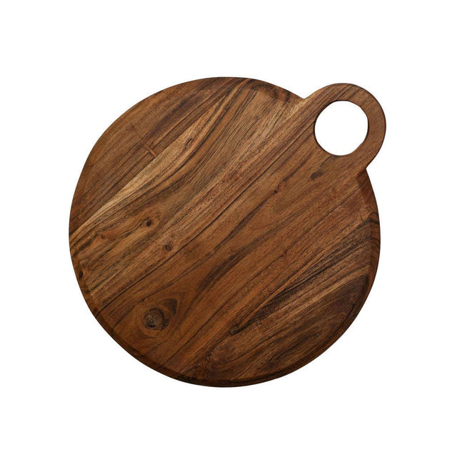 Pessac Acacia Wood Serving Board & Pizza Peel – Handcrafted Board