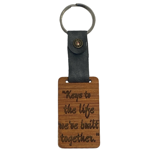 "Keys to the Life we've Built Together"