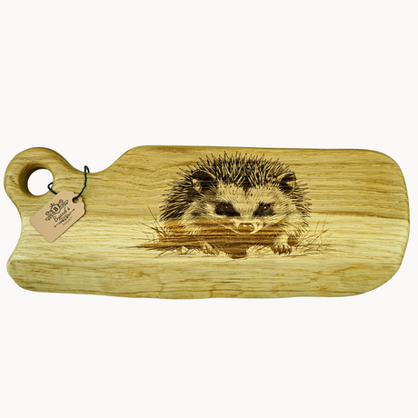 Oak Charcuterie Board | Hedgehog Engraved