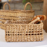 Dharla Handwoven Seagrass Storage Baskets – Set of 3