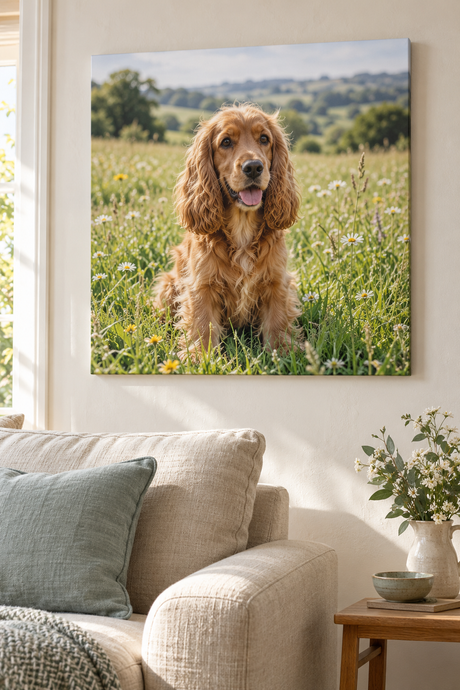 Personalised Photo Canvas Print – 38 mm Gallery Wrap
